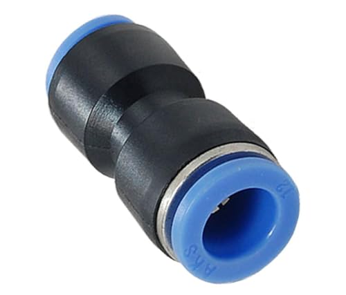 TOP-VIGOR Pneumatische Steckverbinder, 12 mm bis 10 mm, gerade Luftleitungsschlaucharmaturen für Kompressorsysteme von Top-Vigor