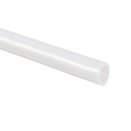 TOP-VIGOR Silikonschlauch, 8 mm ID x 10 mm Außendurchmesser, 1 m Länge, flexibler Silikon-Gummischlauch, Wasser-Luftschlauch für Pumpenübertragung, durchscheinend von Top-Vigor