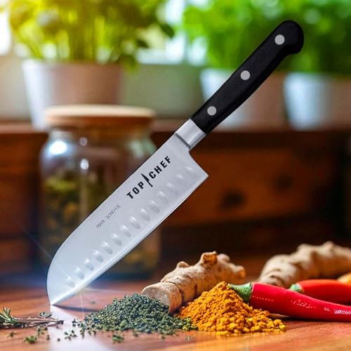 Chroma TopChef TD15 17,1 cm Santokumesser Messer von TopChef