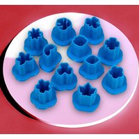 Mikro-Ton-Ausstechformen, Kleine Polymer-Ton-Ausstechformen, 3D-Petite-Blumen-Blätter-Blütenblatt-Form-Ausstecher von TopCreativeVibes