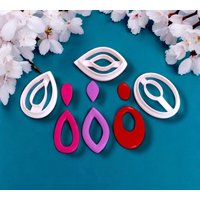 Oval Träne Auge Polymer Clay Cutter Für Handgemachten Schmuck, Basteln Und Diy-Projekte von TopCreativeVibes