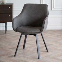 Esstisch Stühle im Skandi Design Gestell aus Metall (2er Set) von TopDesign