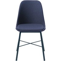 Blaue Esstisch Stühle 48 cm breit Gestell aus Metall (2er Set) von TopDesign