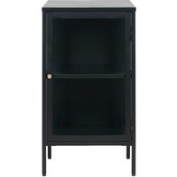 1türige Vitrine in Schwarz 45 cm breit von TopDesign