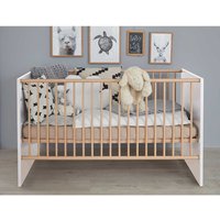 Babybett optionale Umbauseiten im Skandi Design 70x140 Liegefläche von TopDesign