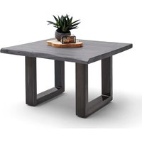 Baumkantentisch für Wohnzimmer Grau von TopDesign