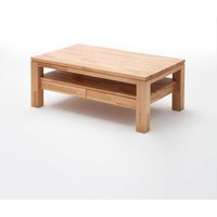 Couchtisch aus Kernbuche Massivholz 2 Schubladen von TopDesign