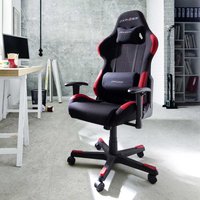 Ergonomischer Bürostuhl im Racer Design Schwarz Rot von TopDesign