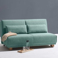 Faltsofa in Petrol Webstoff Made in Germany von TopDesign