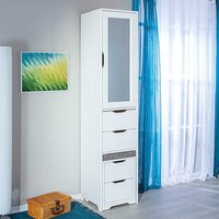 Funktionsschrank für Garderobe und Schuhe ausziehbarer Hocker von TopDesign