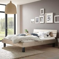 Futonbett in Silberfarben und Anthrazit modern von TopDesign