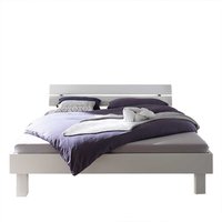 Futonbett in Weiß Buche Massivholz von TopDesign