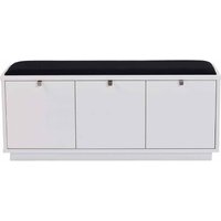 Garderoben Sitzbank mit Schubladen Weiß von TopDesign