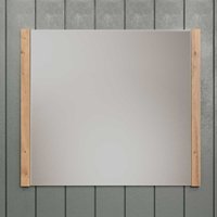 Garderoben Spiegel in Wildeichefarben die Wandmontage von TopDesign