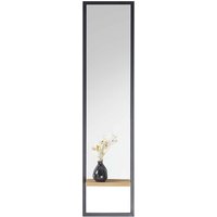 Garderoben Spiegel mit Ablage Rahmen aus Metall von TopDesign