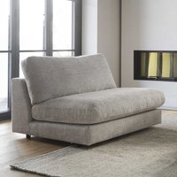 Kleines Sofa hellgrau 112 cm breit - 103 cm tief 69 cm Sitztiefe von TopDesign