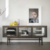 Modernes Esszimmer Sideboard in Eiche Dunkelbraun 170 cm breit von TopDesign