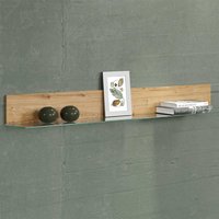 Modernes Wandboard mit Glas Ablage 98x16x20 cm von TopDesign