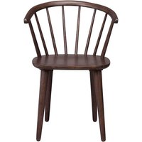 Retro Stuhl in Walnussfarben Holz massiv (2er Set) von TopDesign
