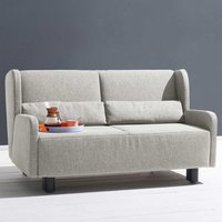 Schlafsofa in Beige Webstoff Made in Germany von TopDesign