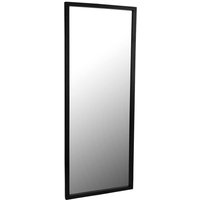 Schwarzer Garderoben Spiegel 60 cm breit die Wandmontage von TopDesign