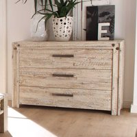 Sideboard im Vintage Design Akazie Massivholz von TopDesign