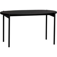 Sofatisch in Schwarz ovale Form von TopDesign