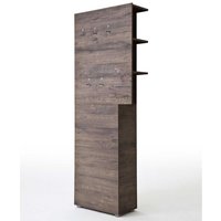 Standgarderobe in Braun Wenge klappbare Haken von TopDesign