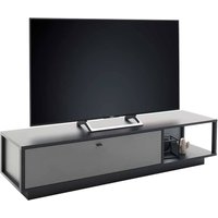 TV Tisch in Grau einer Schublade & offenem Fach von TopDesign