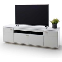 TV Unterschrank in Weiß 195 cm breit von TopDesign