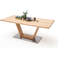 Tisch mit Balkeneiche massiv modern von TopDesign