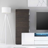 Wohnwand Anstellregal in Wenge Braun modern von TopDesign