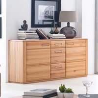 Wohnzimmer Sideboard aus Kernbuche Massivholz 160 cm breit von TopDesign