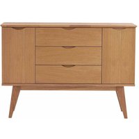 Wohnzimmer Sideboard mit Eiche Furnier 120 cm von TopDesign