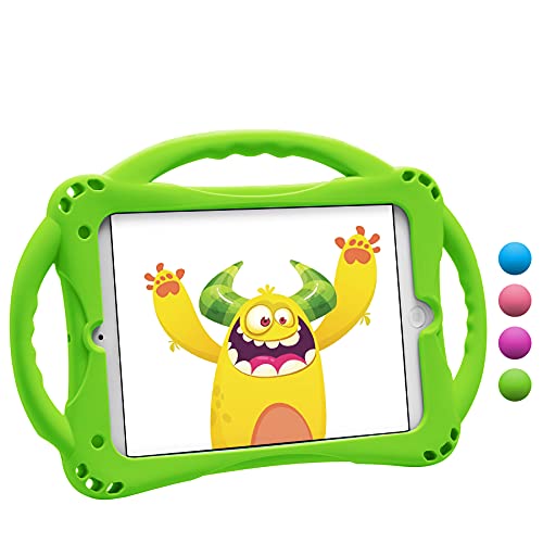 TopEsct iPad Mini Case Kids Anti-Shock Shockproof Grip Stand Protective Case for iPad Mini, Mini 2, Mini 3 iPad Mini 4 and iPad Mini 5 2019(Grün) von TopEsct
