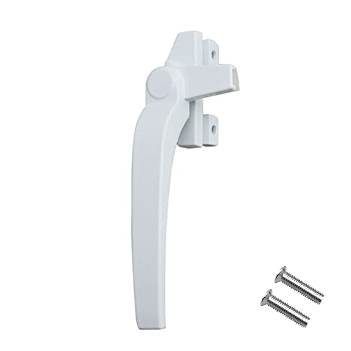 1 Stück Aluminiumlegierung Verriegelbarer Fenstergriff, Ersatz Hand Fenstergriffe mit Schlössern für Doppelverglasung Schalter Fenstertür Sicherheit, Links Weiß 1 Stück Aluminiumlegierung Verriegelbarer Fenstergriff, Ersatz Hand Fenstergriffe mit Schlössern für Doppelverglasung Schalter Fenstertür Sicherheit, Links Weiß von TopHomer