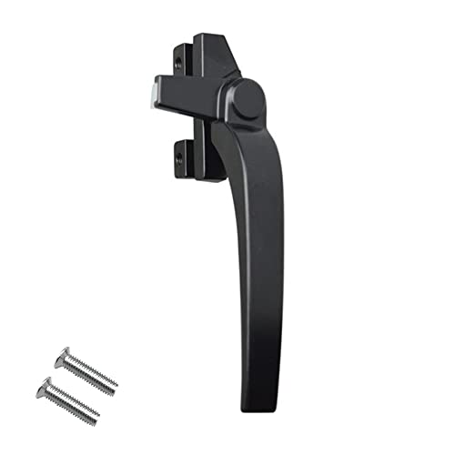 1 Stück Aluminiumlegierung Verriegelbarer Fenstergriff, Ersatz Hand Fenstergriffe mit Schlössern für Doppelverglasung Schalter Fenstertür Sicherheit, Rechts Schwarz 1 Stück Aluminiumlegierung Verriegelbarer Fenstergriff, Ersatz Hand Fenstergriffe mit Schlössern für Doppelverglasung Schalter Fenstertür Sicherheit, Rechts Schwarz von TopHomer