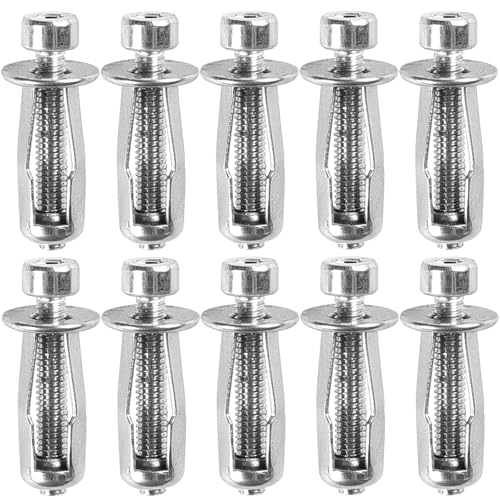 10 Stück M5*25 Blütenblattmuttern, Expansionsschraube Petal Nuts Hohlraumdübeln mit Schrauben Satz, Metallbefestigungen Hohlwände Gipskarton Befestigungen 10 Stück M5*25 Blütenblattmuttern, Expansionsschraube Petal Nuts Hohlraumdübeln mit Schrauben Satz, Metallbefestigungen Hohlwände Gipskarton Befestigungen von TopHomer