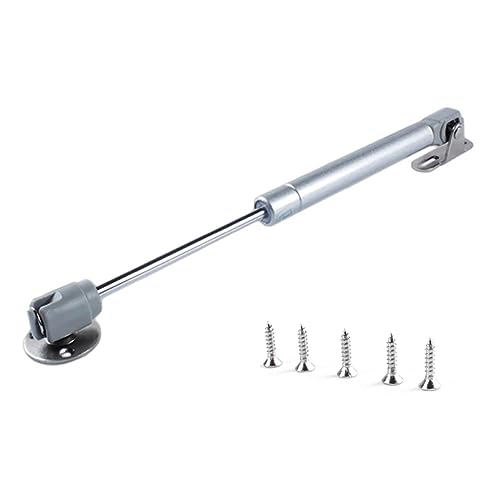 1x 40N Chrank Hydraulic Gasdruckfeder Möbeltür zum Gas Strut Lift Schrank Stoßdämpfer Gasfeder Hinge Möbelkolben Schranktüren Soft Close Klappenfeder, Silber von TopHomer