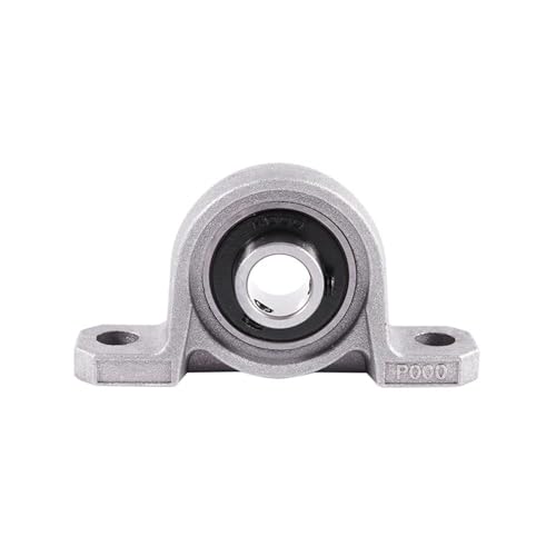 2 Stück Gehäuselager Flanschlager Stehlager Zinklegierung Wellenlager Kugellager Lagerbock Welle Achse Gelenklag Lagersitzlager Langlebig Geeignet Für 3d-Drucker, KP002 (15mm) von TopHomer