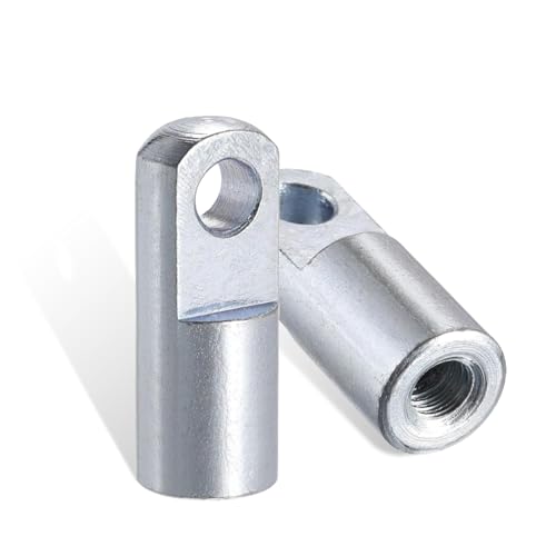 2 Stück Zylinder Gabelkopf I-Gelenk Verbinder, M20x1.5 Innengewinde, Luftzylinderstange Luft Zylinder Gabelkopf Ende für Chemie Industrie Elektronik, 28 mm Länge 2 Stück Zylinder Gabelkopf I-Gelenk Verbinder, M20x1.5 Innengewinde, Luftzylinderstange Luft Zylinder Gabelkopf Ende für Chemie Industrie Elektronik, 28 mm Länge von TopHomer