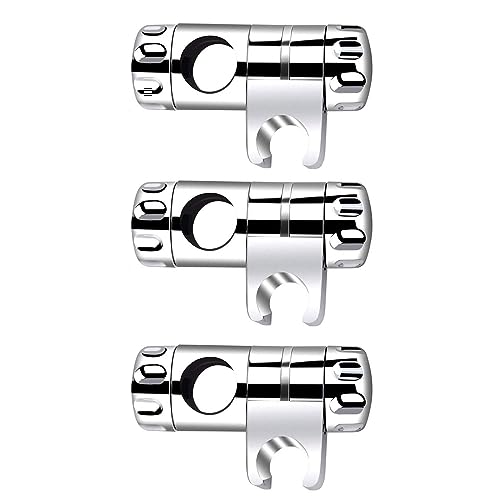 3 Stück 25mm Handbrause Halterung Duschkopfhalterung 360 Grad Drehbar Verstellbar Brausehalter Duschhalterung Duschkopf Halter Schieber ABS Chrome 3 Stück 25mm Handbrause Halterung Duschkopfhalterung 360 Grad Drehbar Verstellbar Brausehalter Duschhalterung Duschkopf Halter Schieber ABS Chrome von TopHomer
