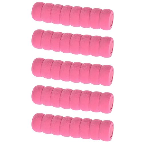 5 Stück Türgriffabdeckungen aus weichem Schaumstoff, Sicherheitsabdeckung für Türknäufe (Pink) von TopHomer