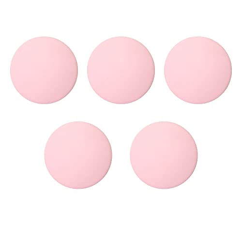 5-teiliges Türstopper-Set, selbstklebende Silikon-Türstopper, Türknauf, Schutzpolster für Türgriff, Wand und Möbel (Rosa) von TopHomer