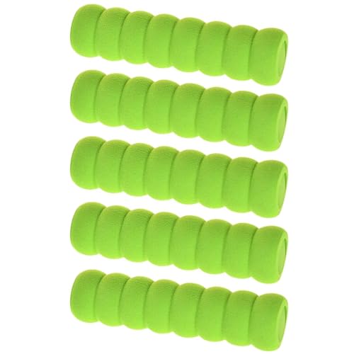 5 x Türknaufabdeckungen aus weichem Schaumstoff, Sicherheitsschutz, Türknauf-Schutz (grün) von TopHomer