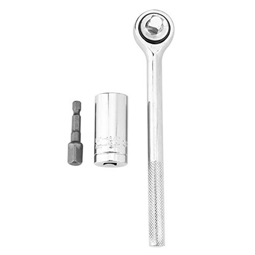 7–19 mm Handwerkzeug-Set, Universal-Steckschlüssel, multifunktional, magischer Griff, Stecknuss mit Adaptergriff, Rohrzange (3 in 1) von TopHomer