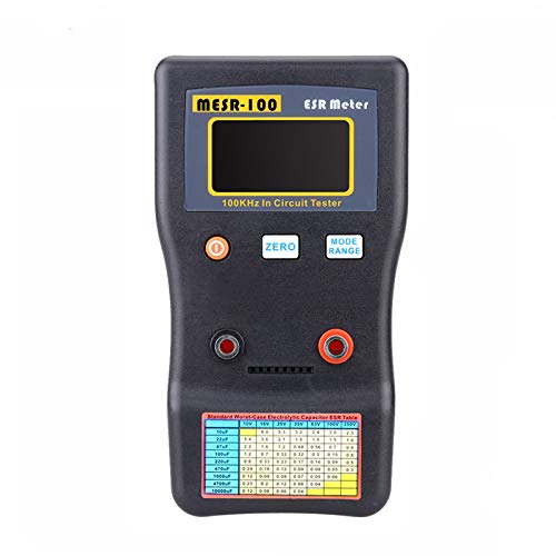 Kapazitätsmessgerät, MESR-100 ESR-Widerstands-Kapazitätsmessgerät Auto Ranging In Circuit Tester Kapazitätsmessgerät von TopHomer