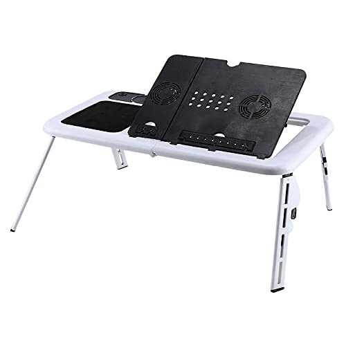 Laptop Verstellbarer Winkel Schreibtisch Servieren Bett Tablett Tragbare Laptop Tisch Essen Lesen Notebook Halter Schoß Stehen Schreibtisch von TopHomer