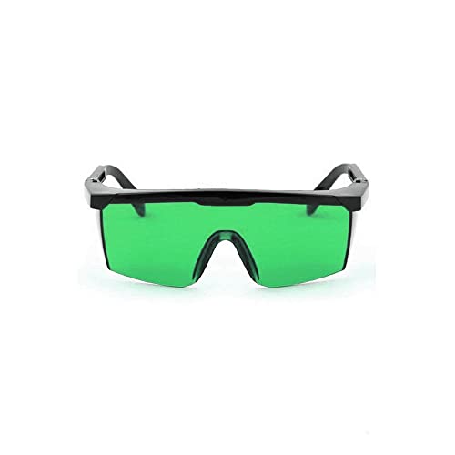 Laserbrille, Wrap-around-190 nm-540 nm, Wellenlänge, Laserschutzbrille, OD +5, Arbeitsschutzbrille für Augenschutz, Grün von TopHomer