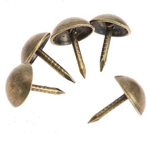 Polster Reißzwecken Antike Messing Möbel Nägel Nadeln 100 Stück von TopHomer